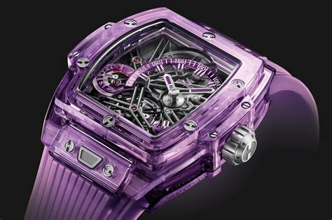 hublot tourbillon purple